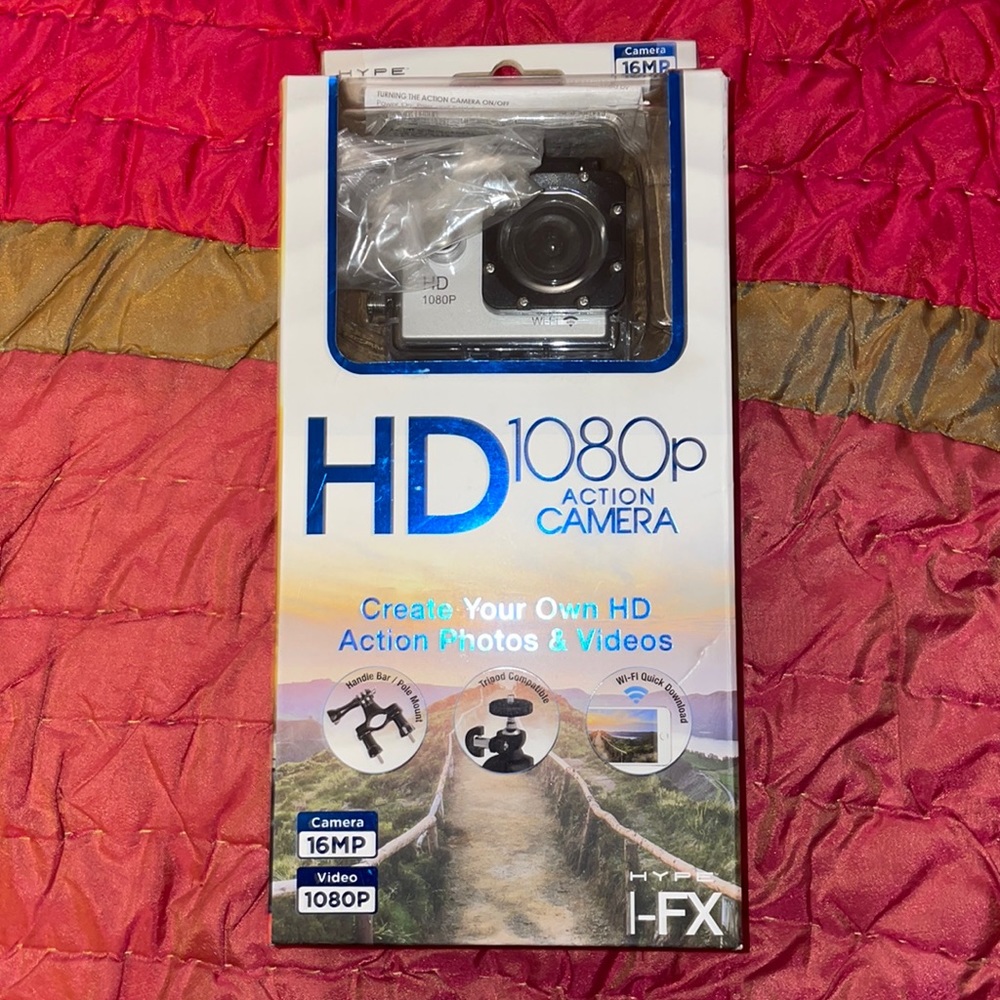 HYPE 1080 p action camera